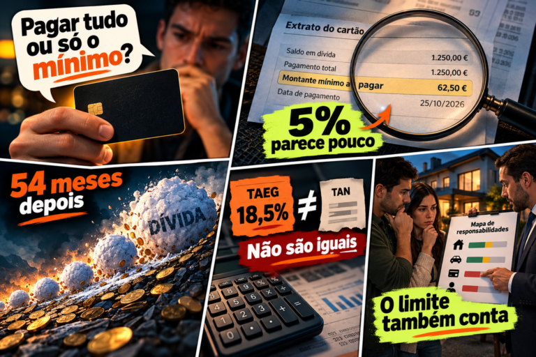 Como escolher um cartão de crédito em 2026: TAEG, custos reais e cashback